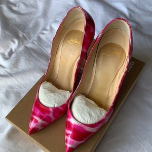 Christian Louboutin Pigalle Follie. Size 39.5.